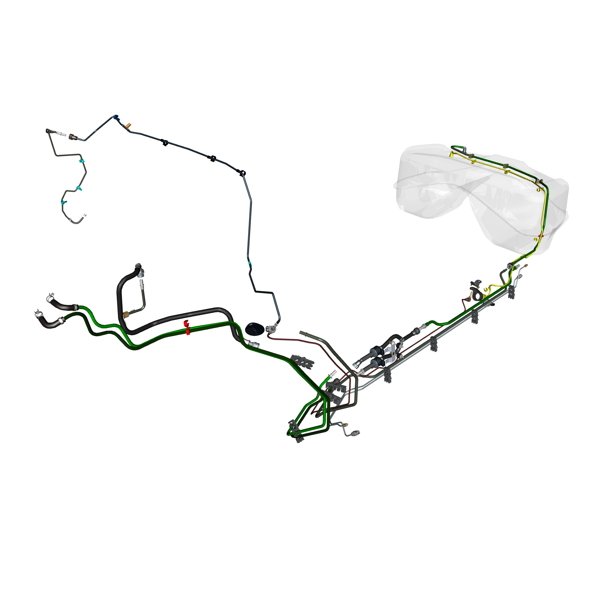 car:DBX,item_no:,quantity:1,reference:DBX_PartsCatalogue-570103-30 Fuel Lines, V8, FOH
