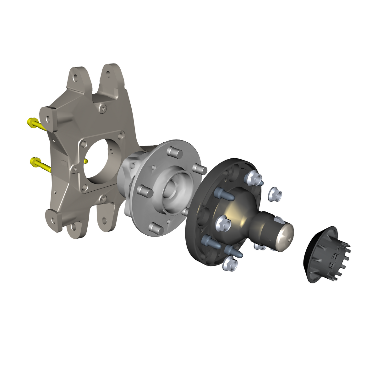 car: VULCAN,item_no: nan,quantity: 8,reference: VULCAN_PartsCatalogue-040200-03 Rear Hub Assembly