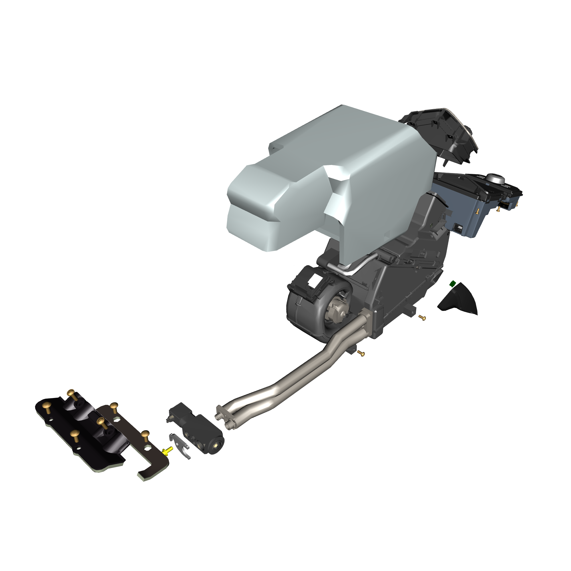 car: TARAF,item_no: nan,quantity: 1.0,reference: TARAF_PartsCatalogue-120306-01 HVAC Unit Rear