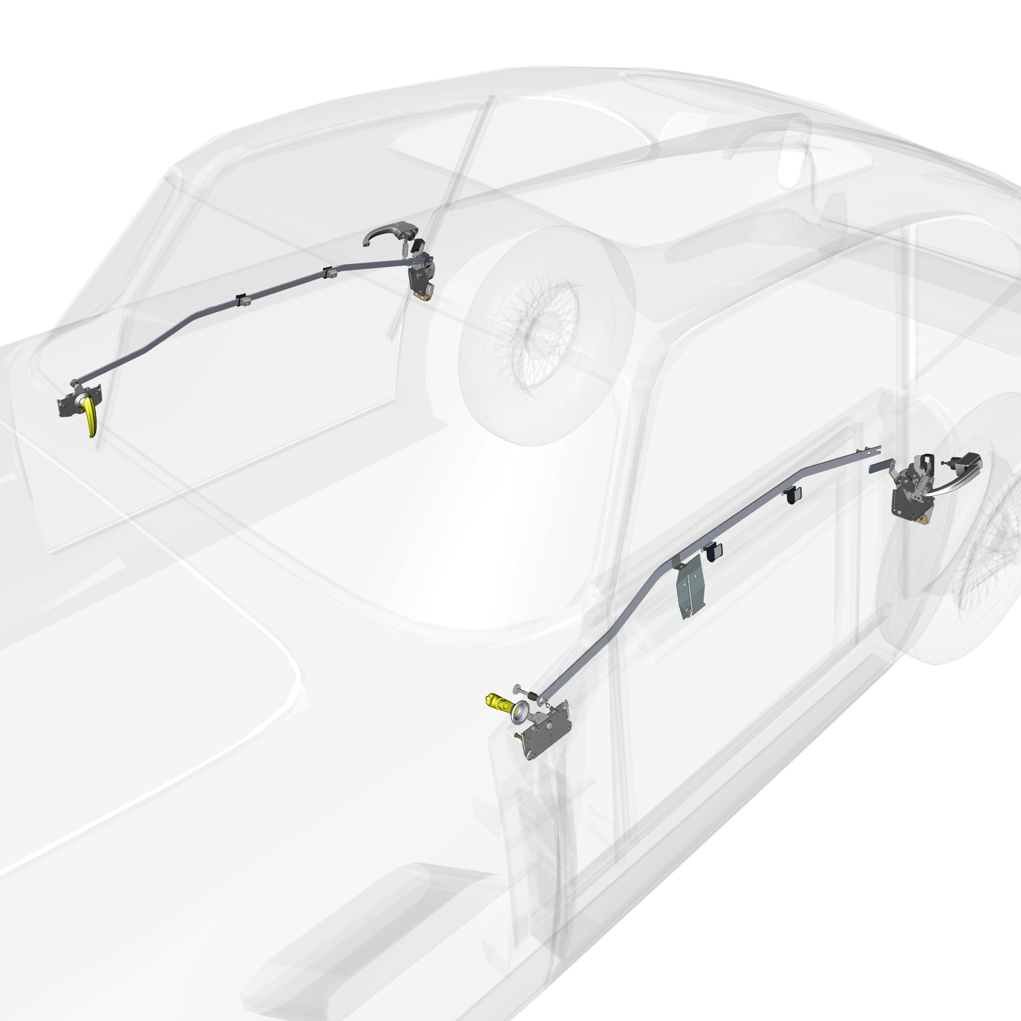 car:db5 gf,item_no:,quantity:2,reference:db5gf_partscatalogue-310905-10 door latch sytem