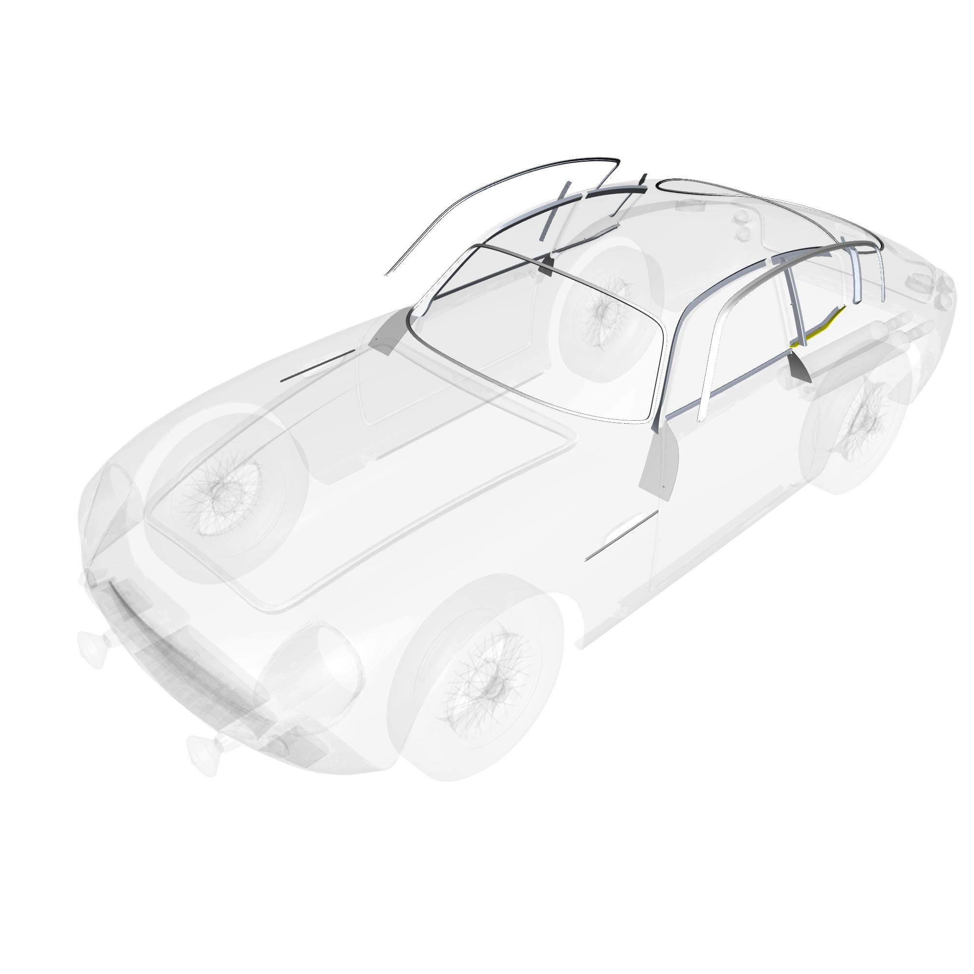 car: DB4 GTZ,item_no: nan,quantity: 1,reference: DB4GTZ_PartsCatalogue-010803-10 Body & Side Trim