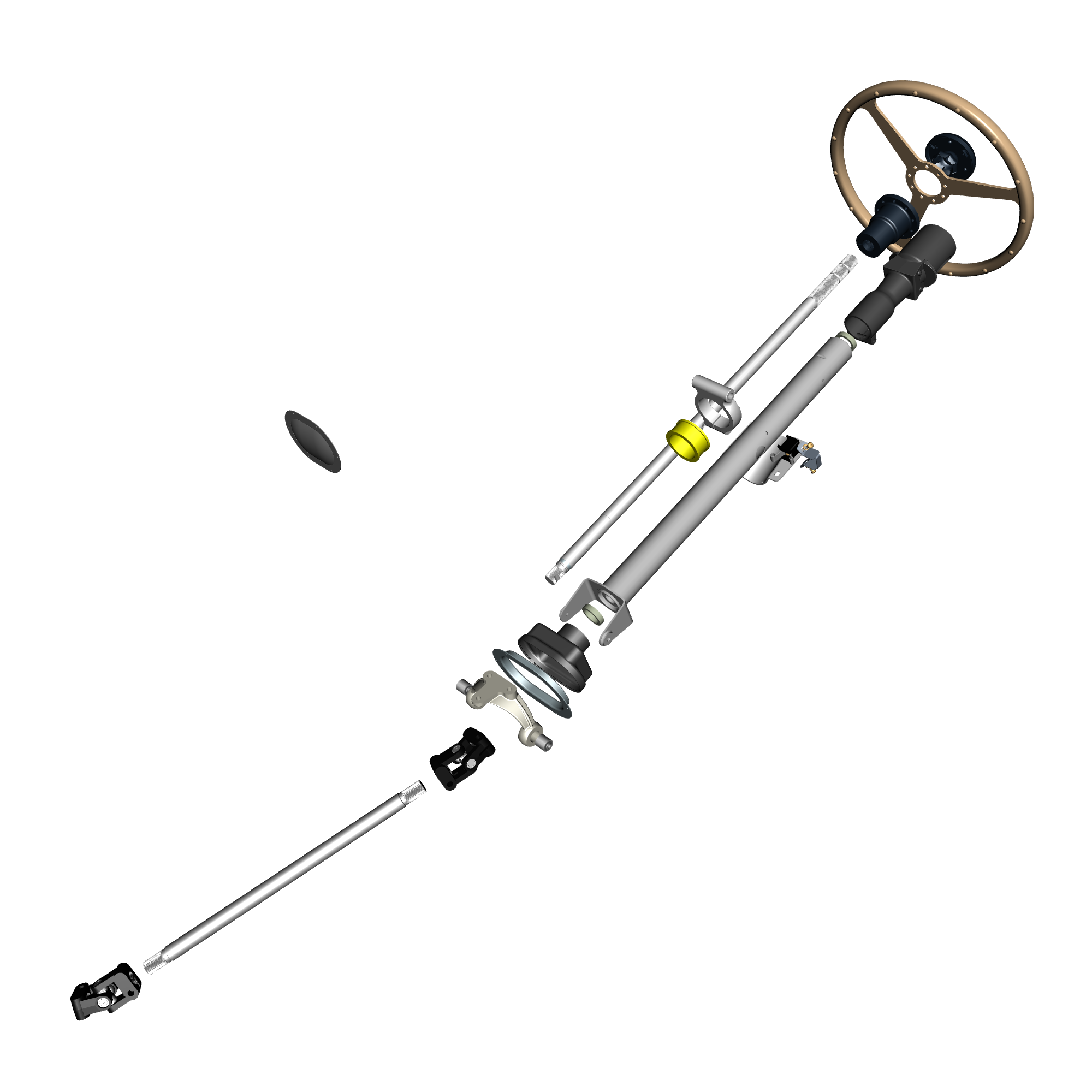 car: DB4 GTZ,item_no: nan,quantity: 1.0,reference: DB4GTZ_PartsCatalogue-110400-10 Steering Column Assembly