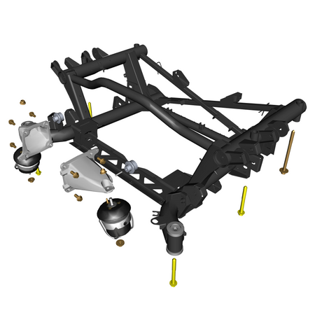 car:VANTAGE V12S,item_no:,quantity:4,reference:VANTAGE_V12S_PartsCatalogue-020100-C2 Rear Subframe & Mountings