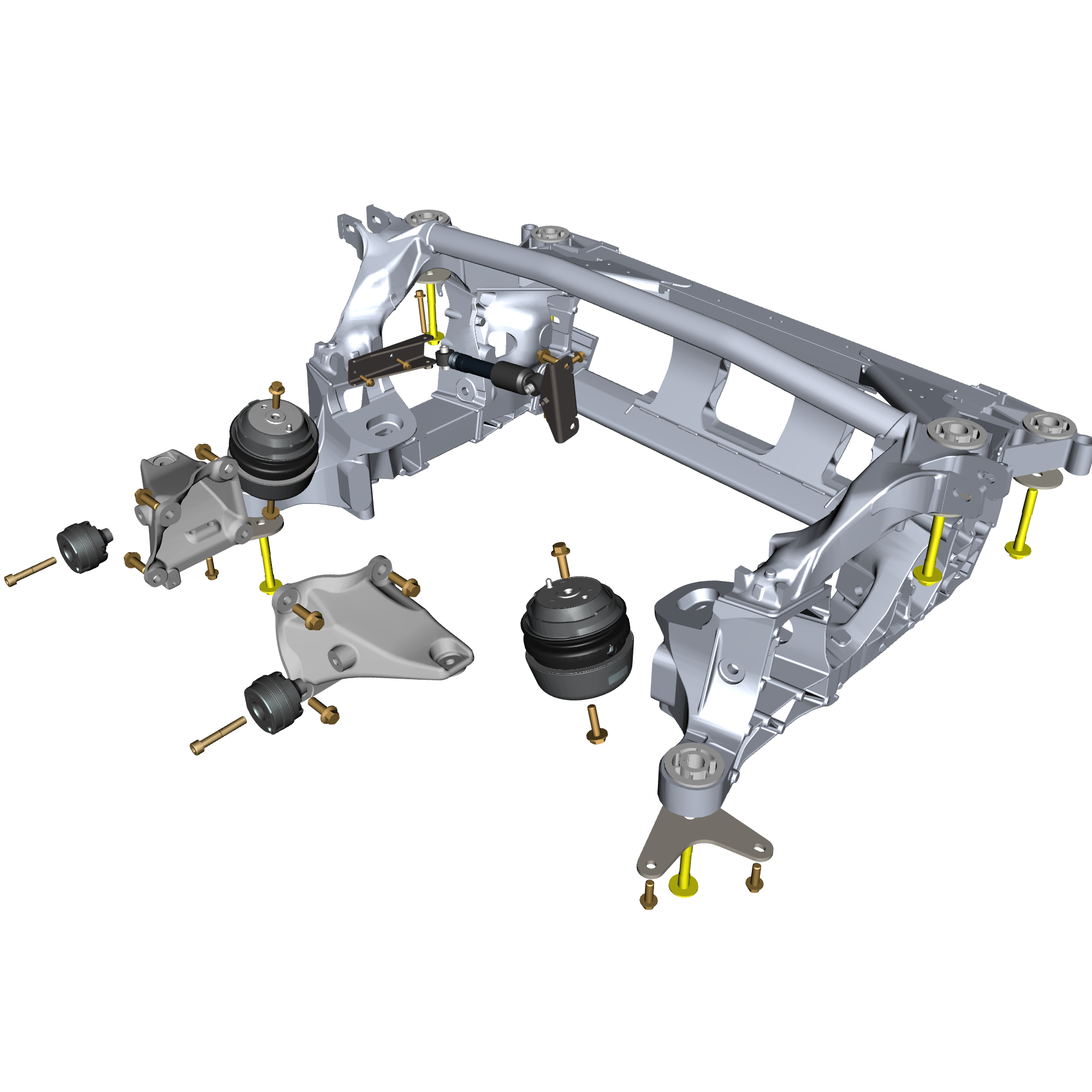 car: VANTAGE,item_no: nan,quantity: 6,reference: VANTAGE_19_PartsCatalogue-020105-00 Rear Subframe