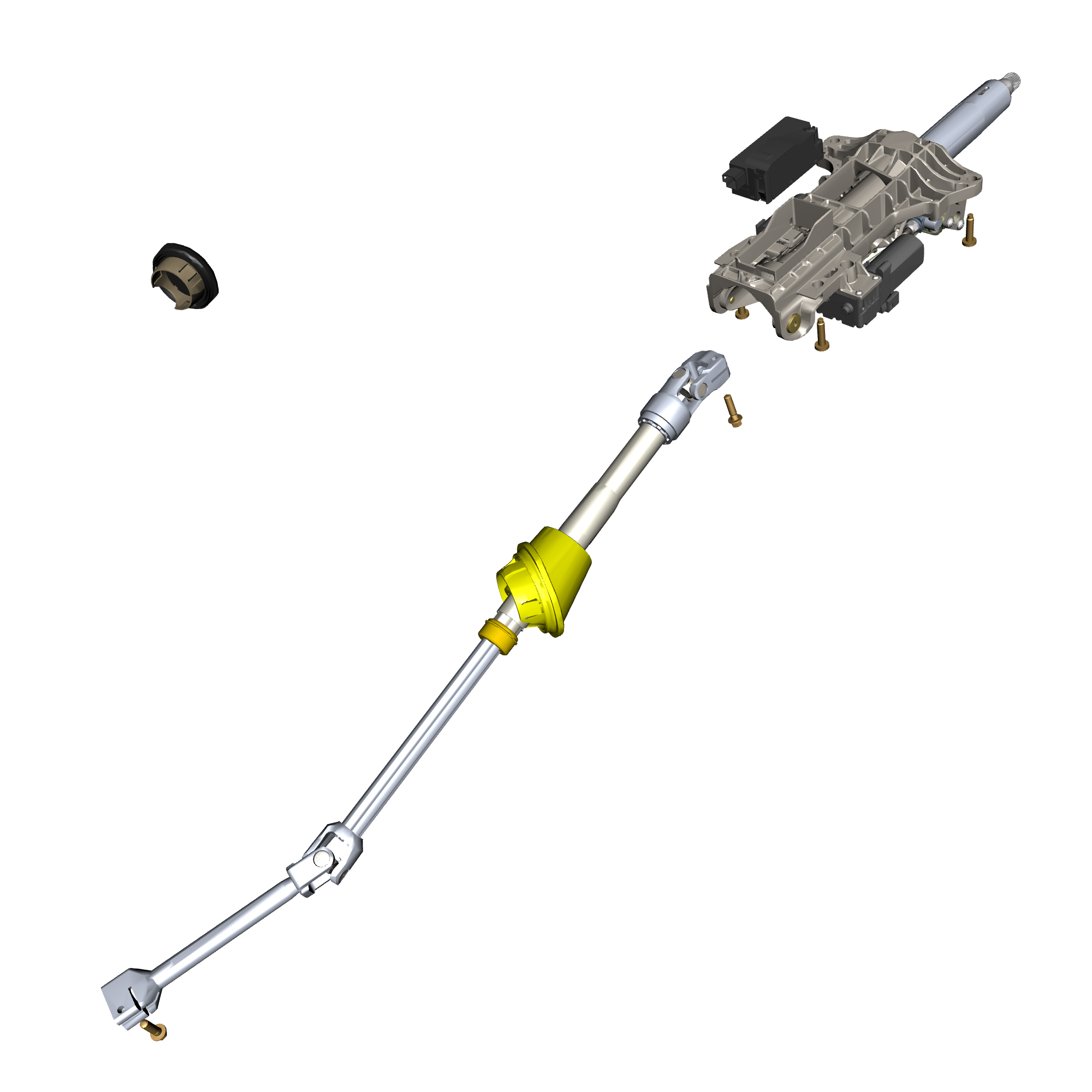 car:db12,item_no:,quantity:1,reference:db12_24_partscatalogue-110402 steering column assembly