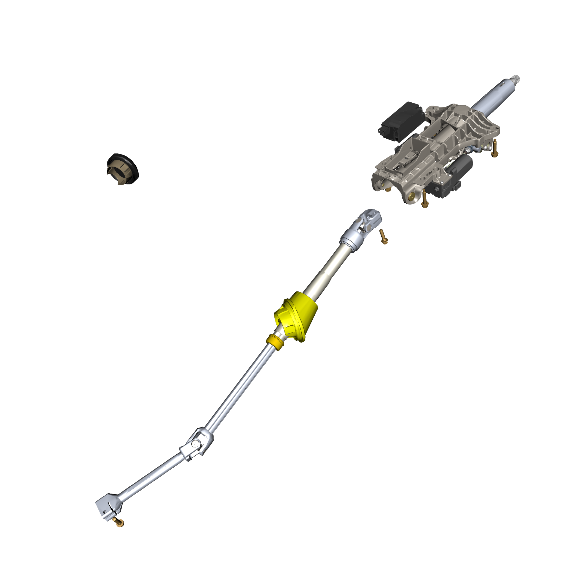 car:vantage,item_no:,quantity:1,reference:vantage_25_partscatalogue-110402 steering column assembly