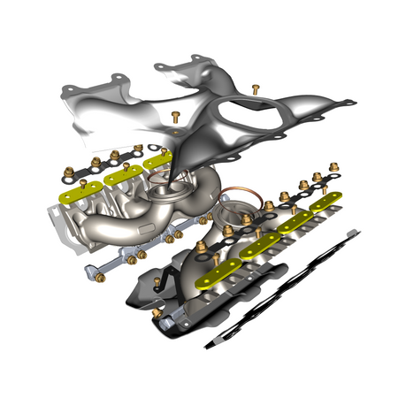 car: DBX,item_no: nan,quantity: 8,reference: DBX_PartsCatalogue-031612-10 Exhaust Manifold