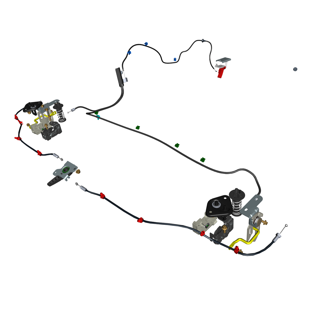 car: VANTAGE,item_no: nan,quantity: 2,reference: VANTAGE_25_PartsCatalogue-011403-10 Bonnet Latch System