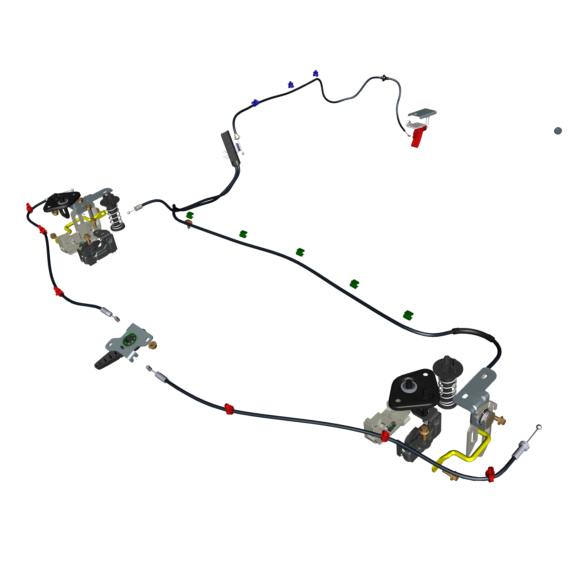 car:vantage,item_no:,quantity:2.0,reference:vantage_19_partscatalogue-011403-10 bonnet latch system