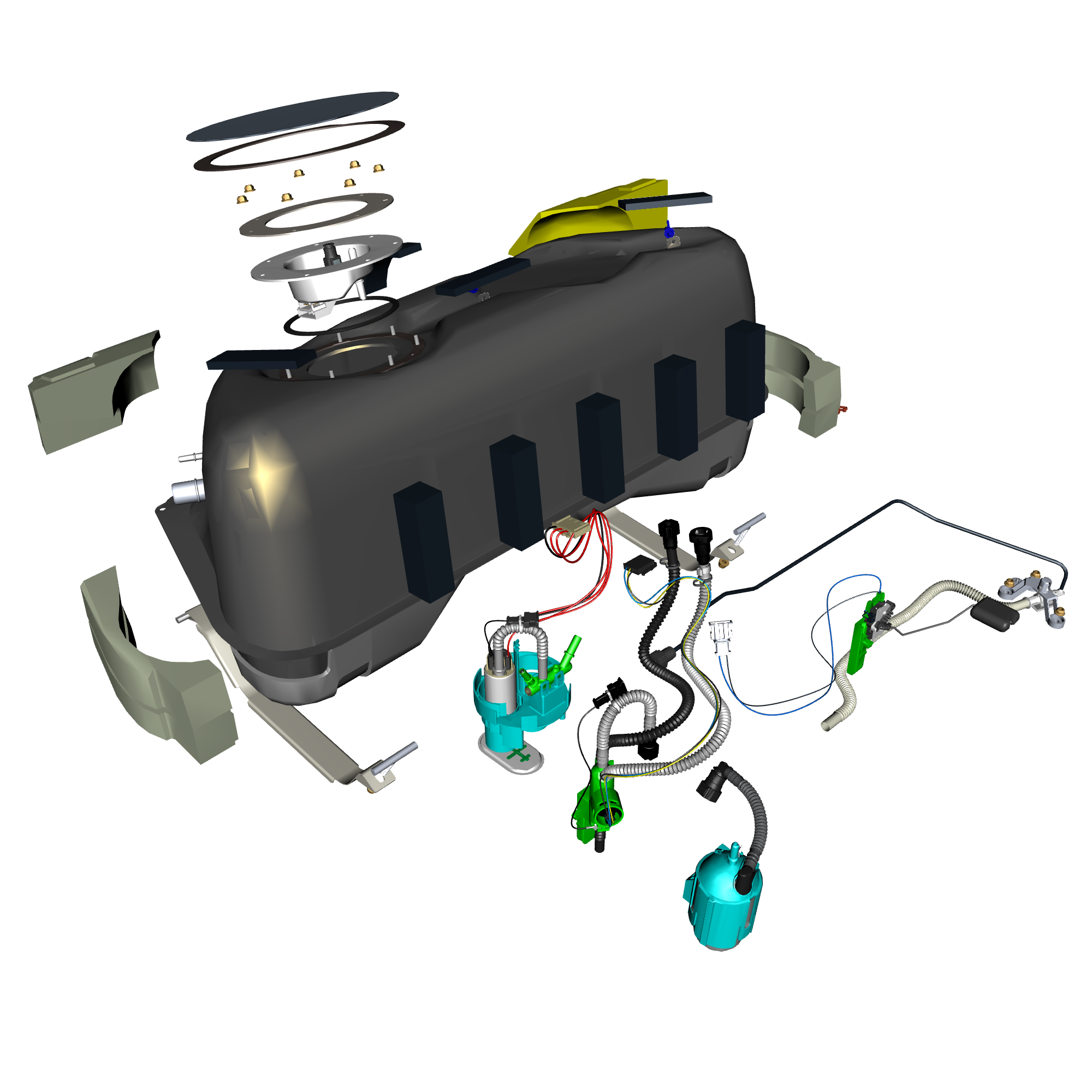 car:vantage,item_no:,quantity:1,reference:vantage_19_partscatalogue-100101-10 fuel tank assembly