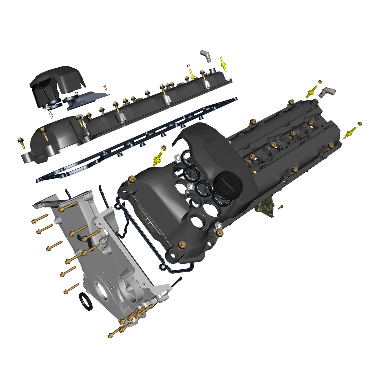 car:VANTAGE V12S,item_no:,quantity:5,reference:VANTAGE_V12S_PartsCatalogue-031000-01 Engine Covers