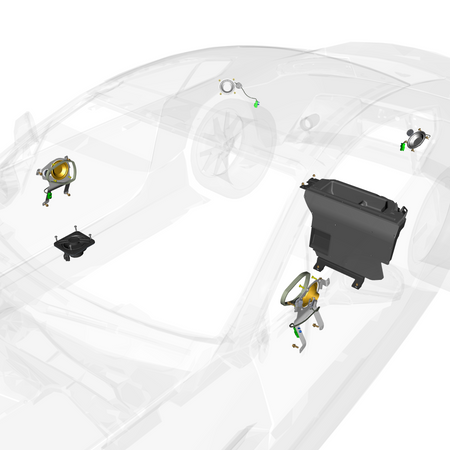 car:VANTAGE V12S,item_no:,quantity:8,reference:VANTAGE_V12S_PartsCatalogue-150301-D1 Speaker System Standard