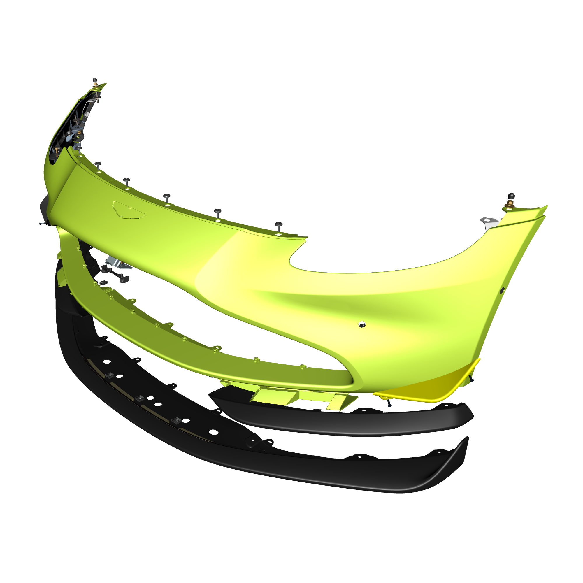 car: VANTAGE,item_no: nan,quantity: 1,reference: VANTAGE_19_PartsCatalogue-011901-20 Front Bumper- Vaned Grille