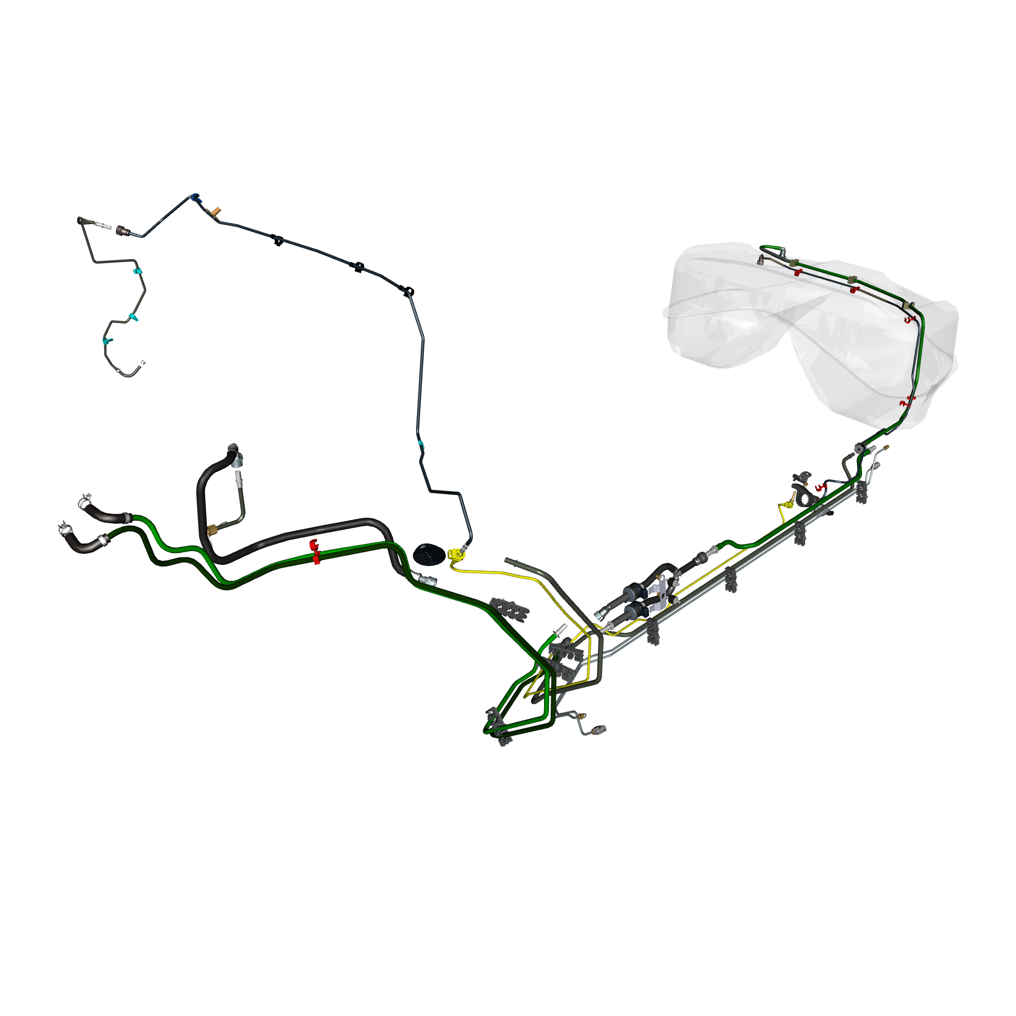 car:DBX,item_no:,quantity:1,reference:DBX_PartsCatalogue-570103-30 Fuel Lines, V8, FOH