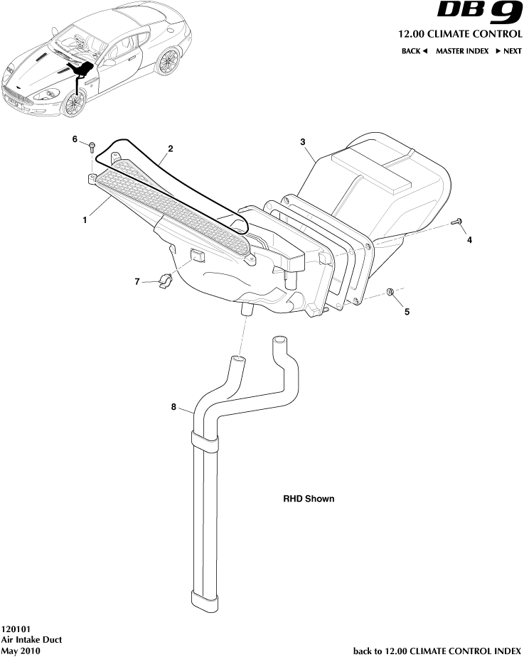 car: DB9,item_no: 8,quantity: 1,reference: DB9_05_12_00-00-DB9_05_12_120101