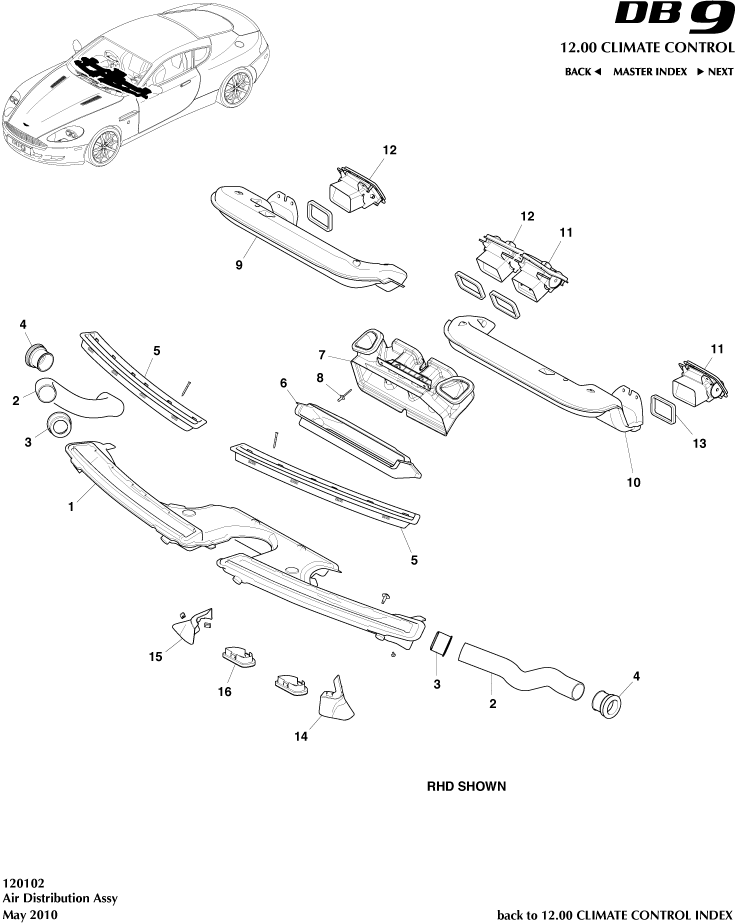 car: DB9,item_no: -,quantity: 2,reference: DB9_05_12_00-00-DB9_05_12_120102
