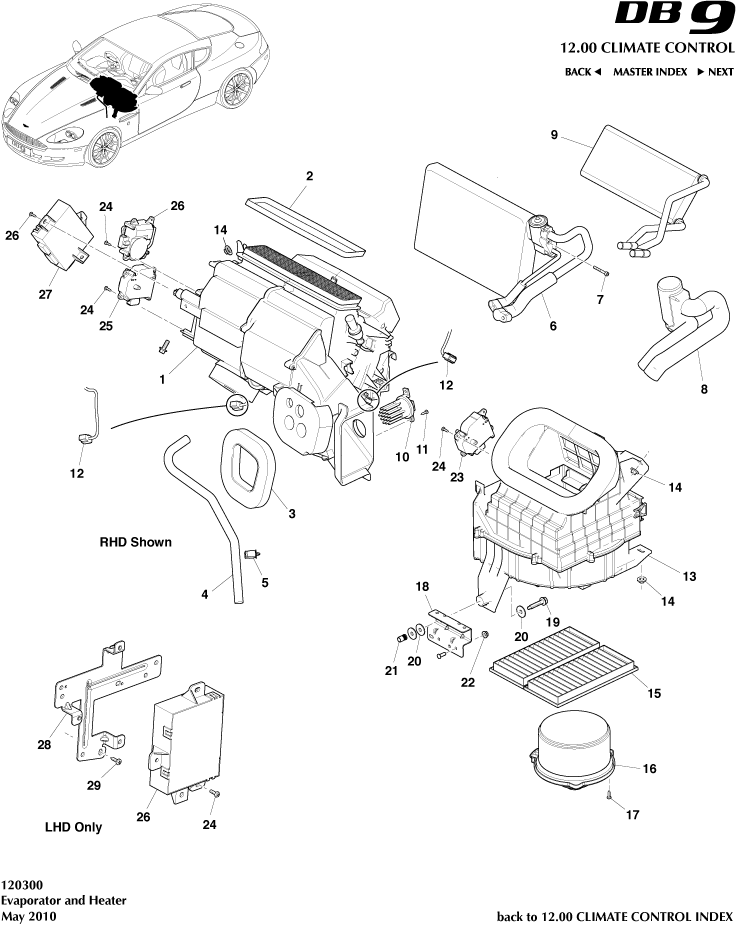 car: DB9,item_no: -,quantity: 1,reference: DB9_05_12_00-00-DB9_05_12_120300-S1