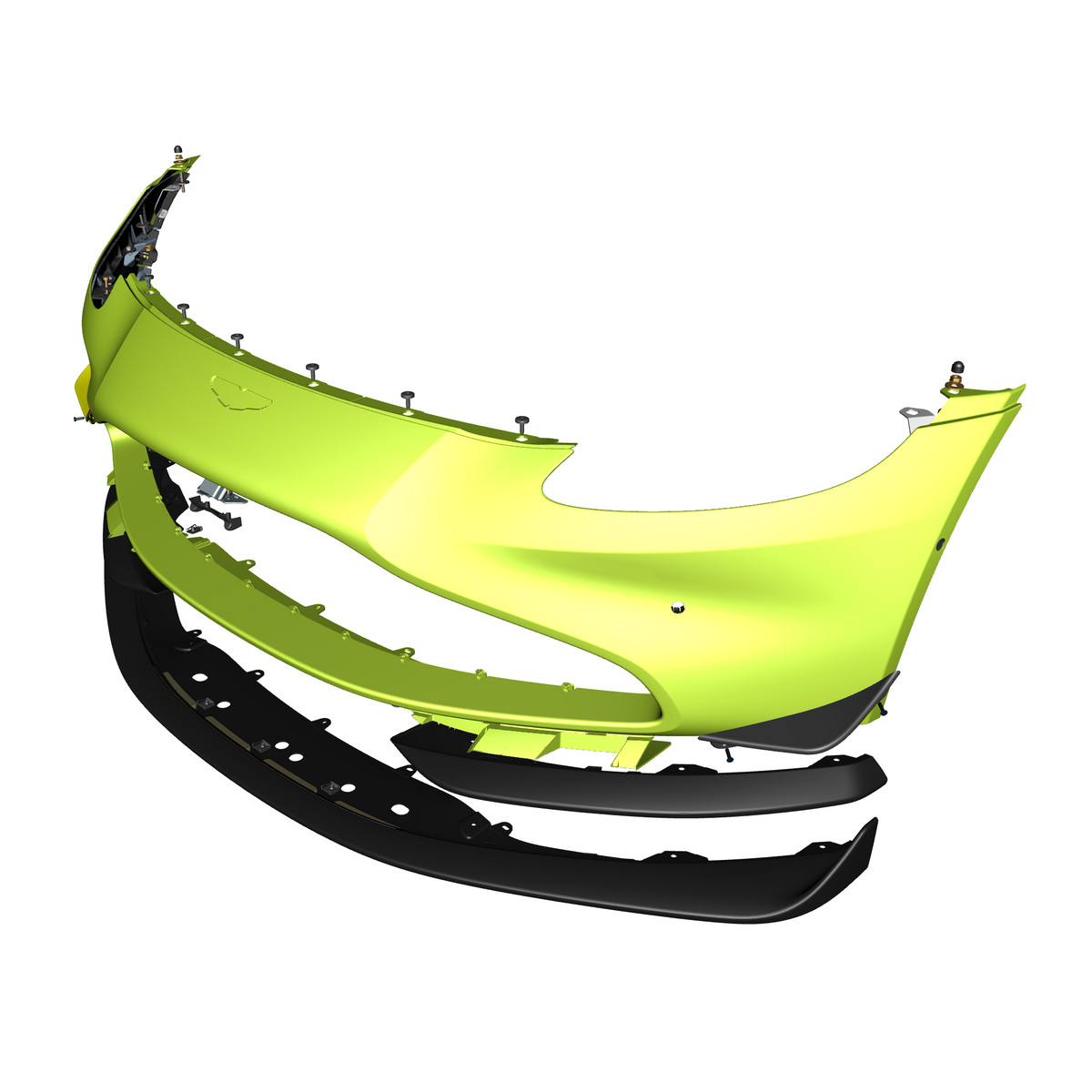 car:vantage,item_no:,quantity:1,reference:vantage_19_partscatalogue-011901-20 front bumper- vaned grille