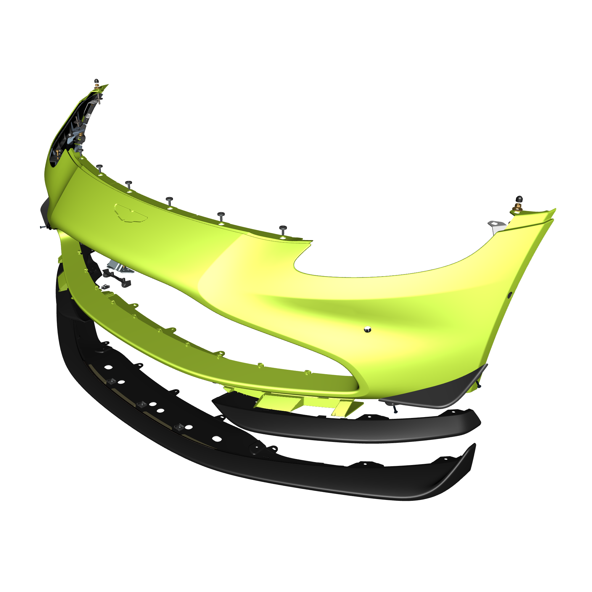 car:VANTAGE,item_no:,quantity:6,reference:VANTAGE_19_PartsCatalogue-011901-20 Front Bumper- Vaned Grille