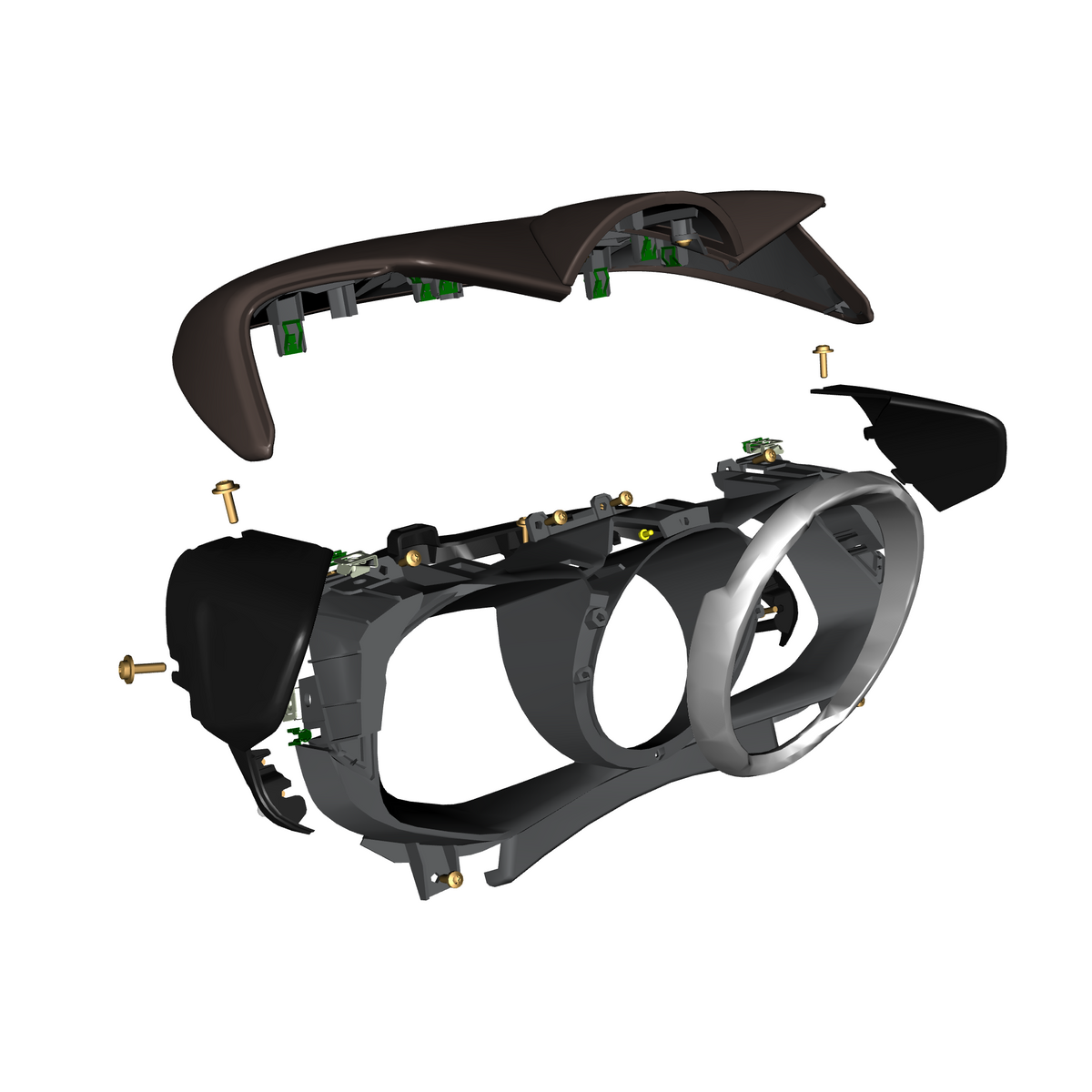 car:VANTAGE,item_no:,quantity:6,reference:VANTAGE_19_PartsCatalogue-011205-10 Instrument Hood