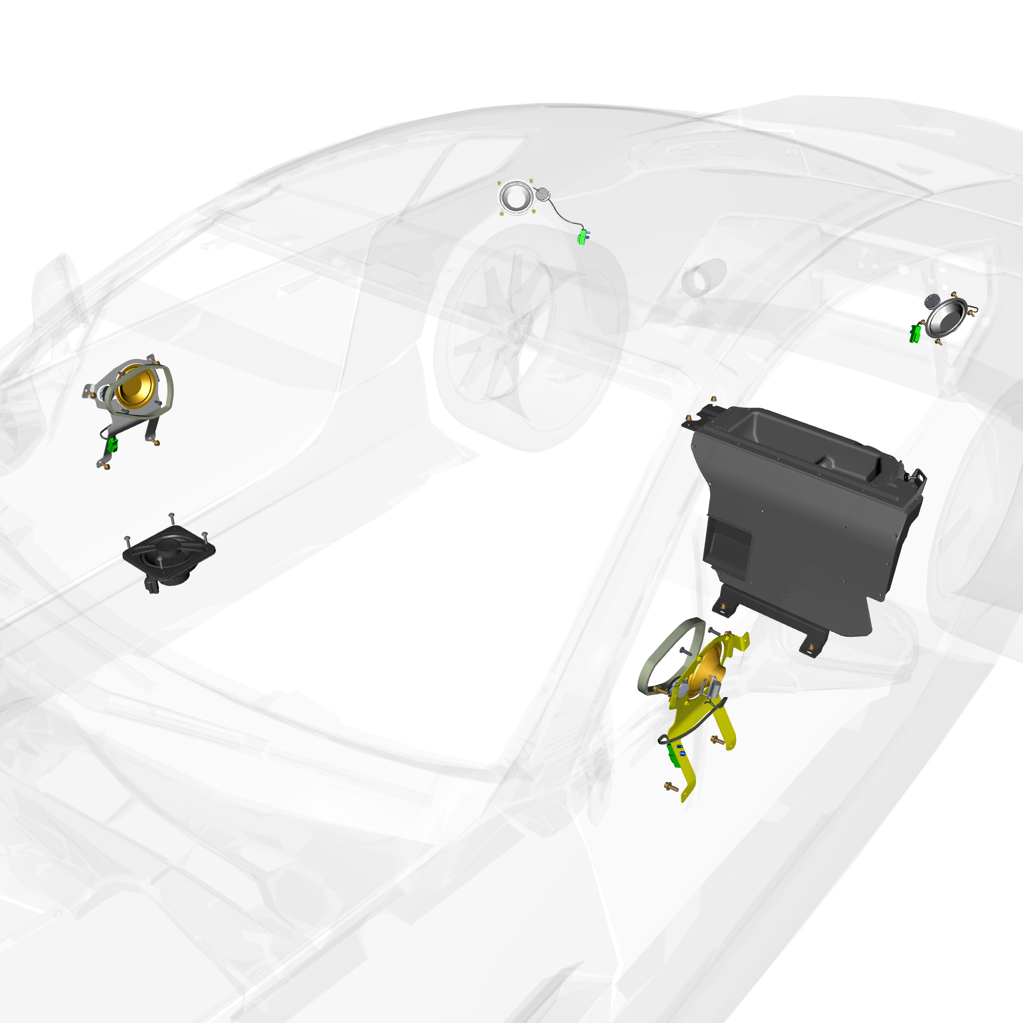 car: VANTAGE V12S,item_no: nan,quantity: 1,reference: VANTAGE_V12S_PartsCatalogue-150301-D1 Speaker System Standard