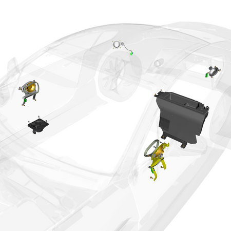 car: VANTAGE V12S,item_no: nan,quantity: 1,reference: VANTAGE_V12S_PartsCatalogue-150301-D1 Speaker System Standard