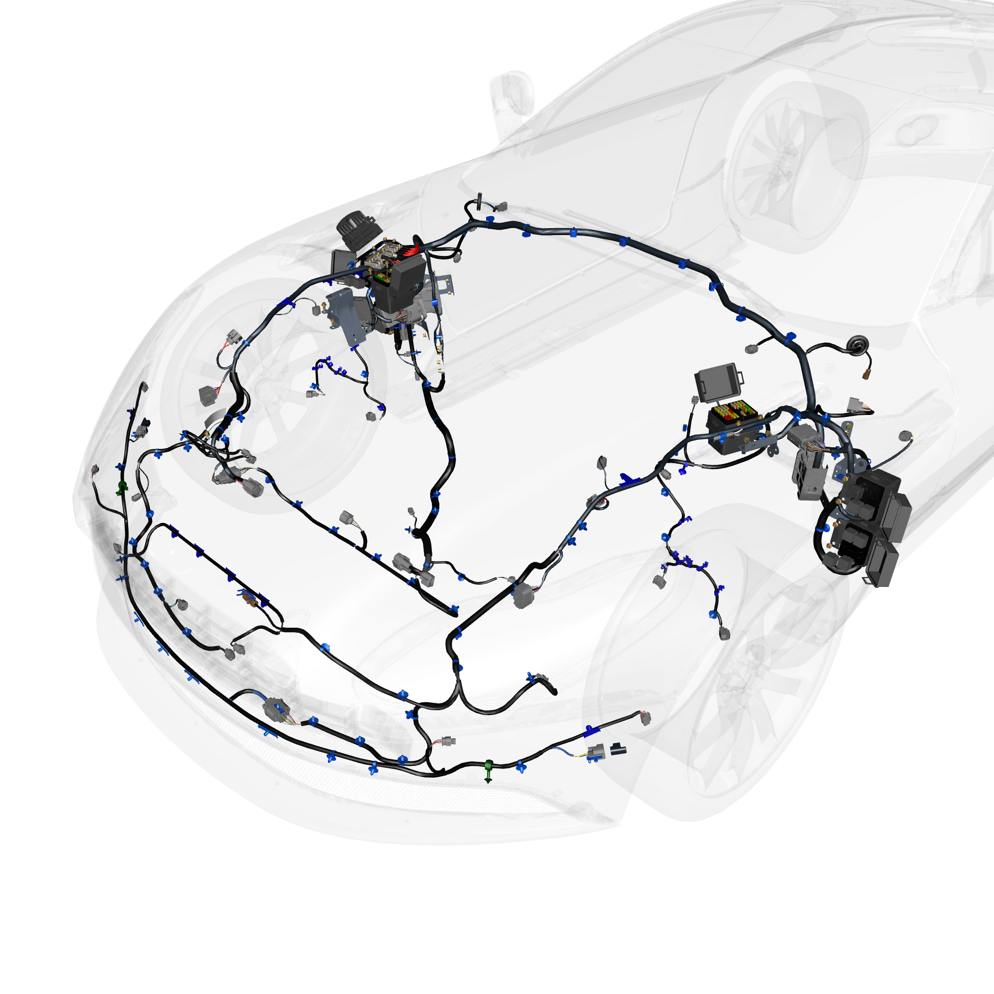 car: DB11,item_no: nan,quantity: A/R,reference: DB11_PartsCatalogue-180101-10 V12-Forward Wiring Assembly