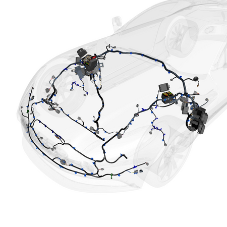 car: DB11,item_no: nan,quantity: A/R,reference: DB11_PartsCatalogue-180101-10 V12-Forward Wiring Assembly