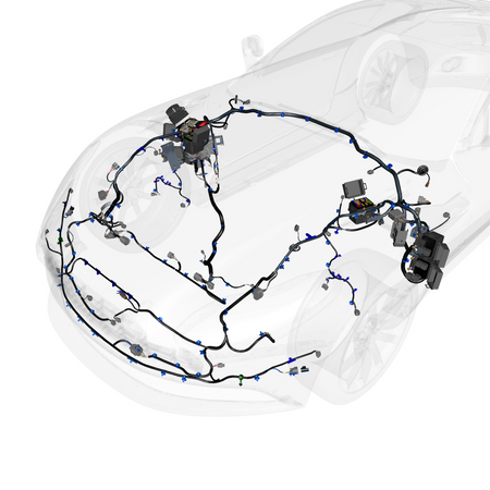 car: DB11,item_no: nan,quantity: A/R,reference: DB11_PartsCatalogue-180101-10 V12-Forward Wiring Assembly