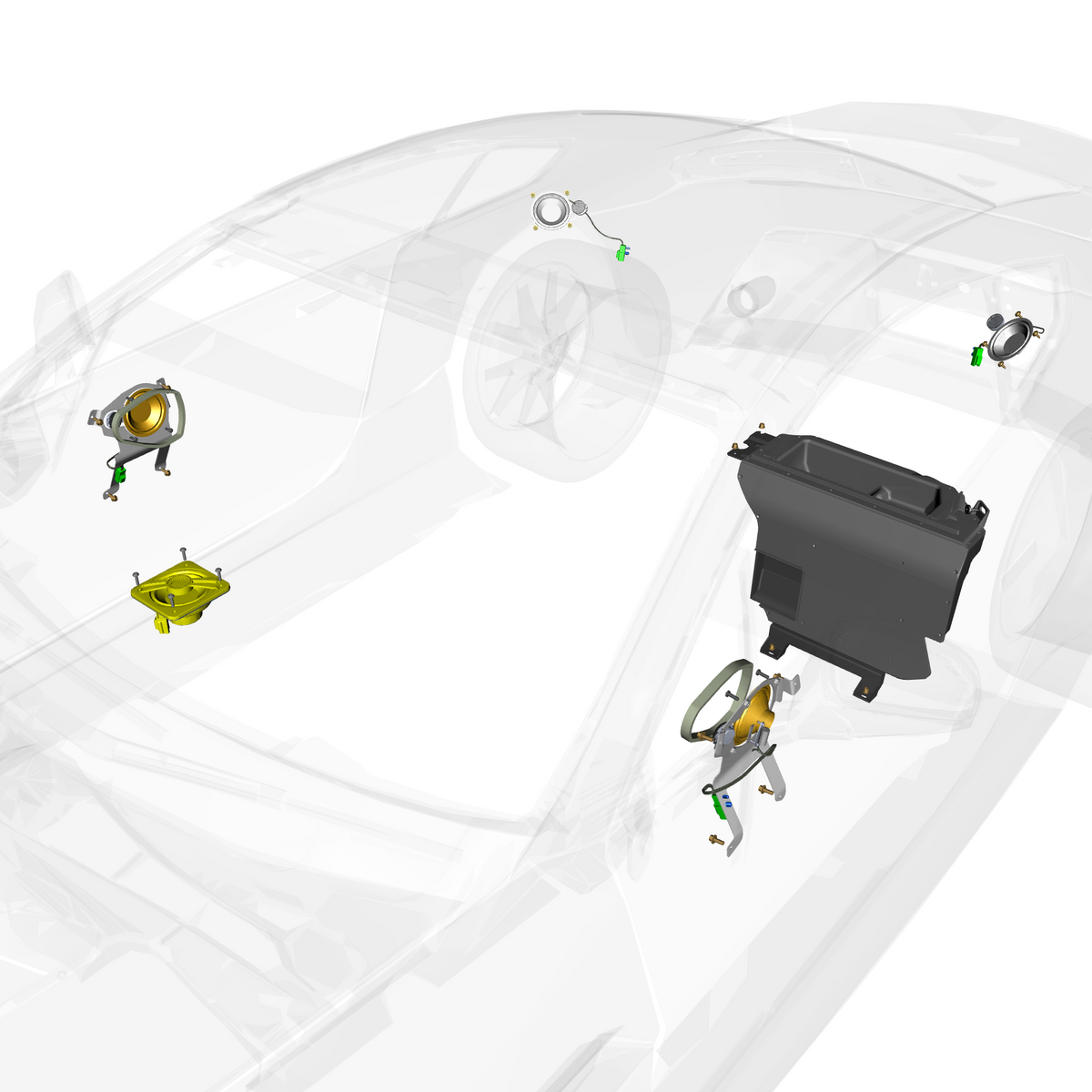 car: VANTAGE V12S,item_no: nan,quantity: 1,reference: VANTAGE_V12S_PartsCatalogue-150301-D1 Speaker System Standard