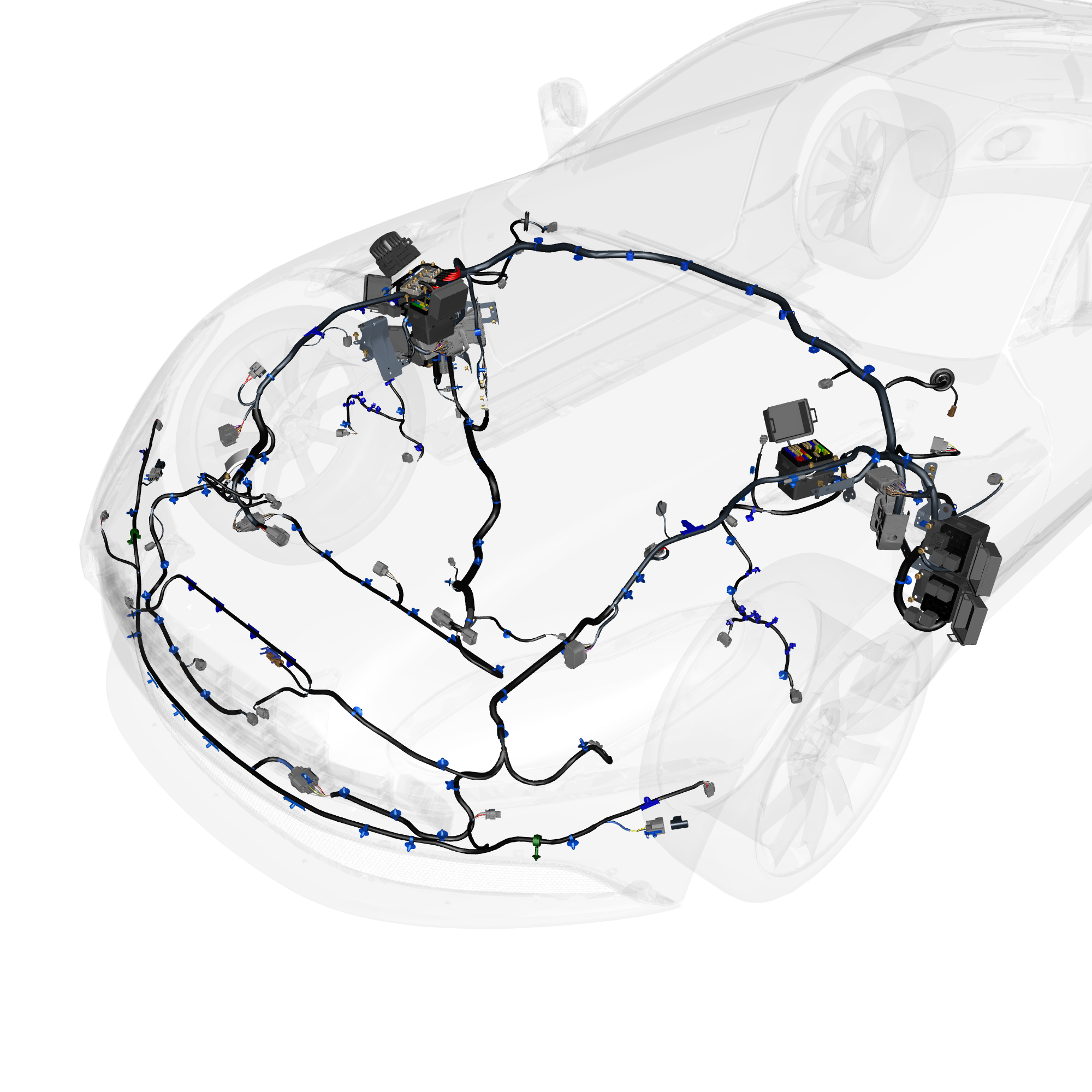 car: DB11,item_no: nan,quantity: A/R,reference: DB11_PartsCatalogue-180101-10 V12-Forward Wiring Assembly