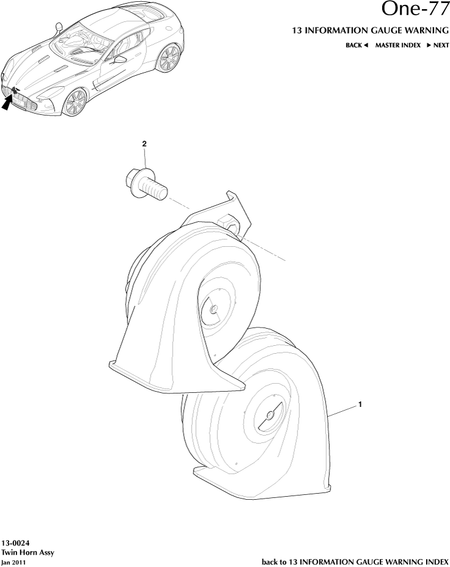 car:ONE-77,item_no:2,quantity:1,reference:ONE_77_00-00-ONE_77_13-0024