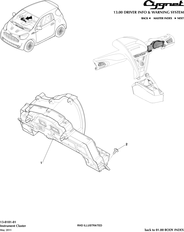 car: CYGNET,item_no: -,quantity: 1,reference: CYGNET_00-00-CYGNET_13-0101-01