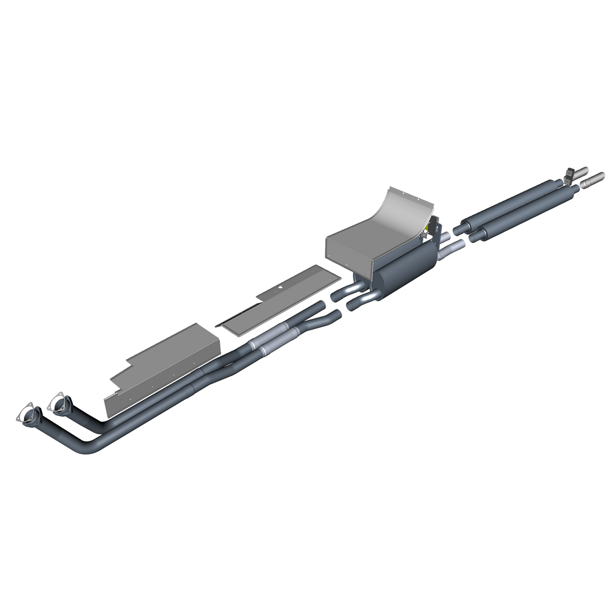 car: DB5 GF,item_no: nan,quantity: 2,reference: DB5GF_PartsCatalogue-540201-10 Exhaust System