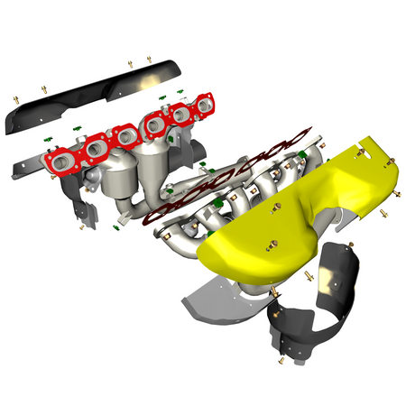 car: VANTAGE V12S,item_no: nan,quantity: 1,reference: VANTAGE_V12S_PartsCatalogue-030101-01 Exhaust Manifolds