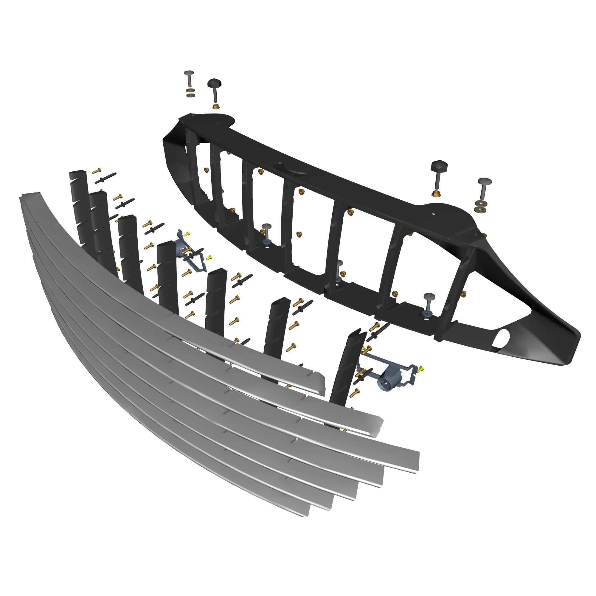 car:TARAF,item_no:,quantity:4.0,reference:TARAF_PartsCatalogue-010801-01 Radiator Grille
