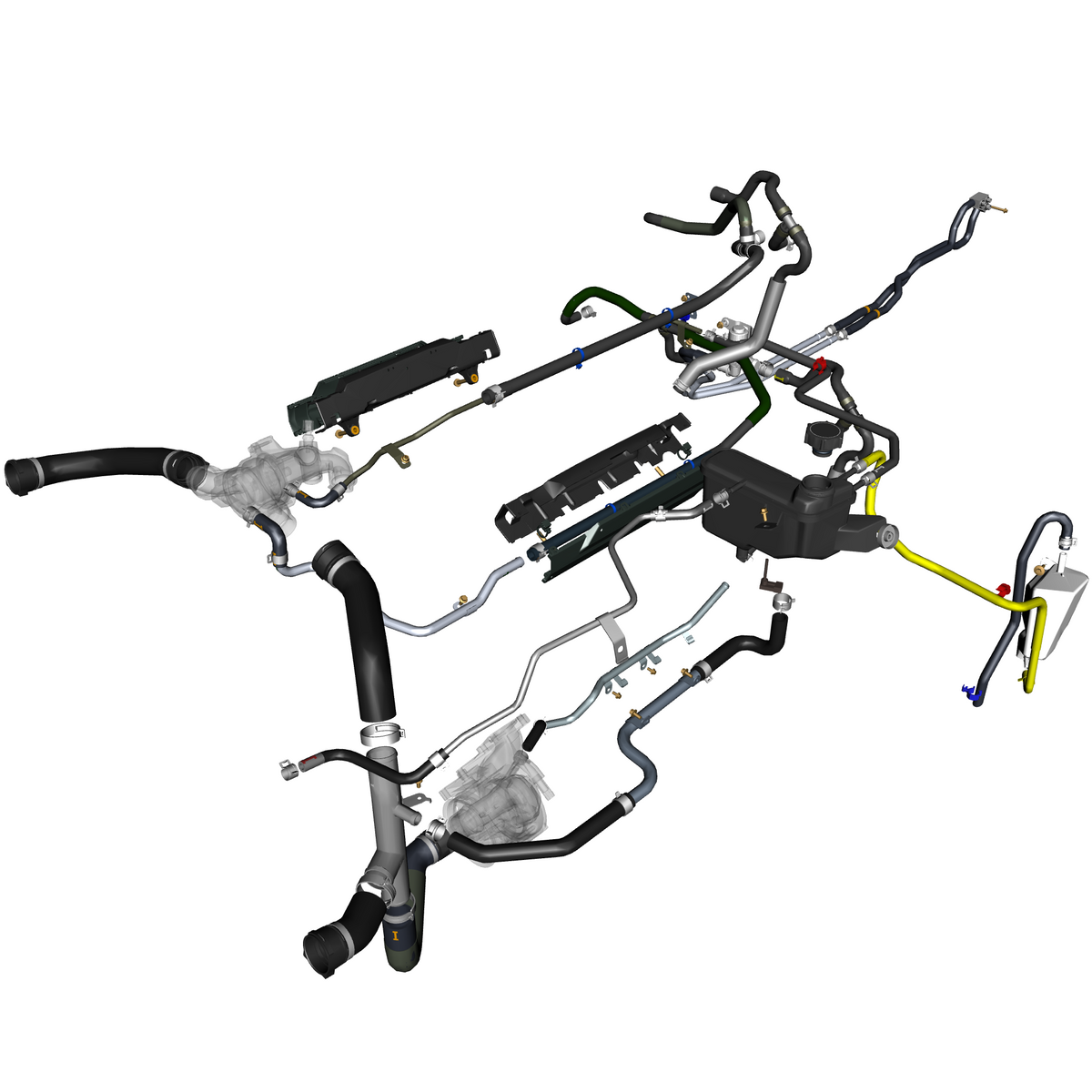 car:taraf,item_no:,quantity:1,reference:taraf_partscatalogue-030300-01 coolant hoses & reservoir
