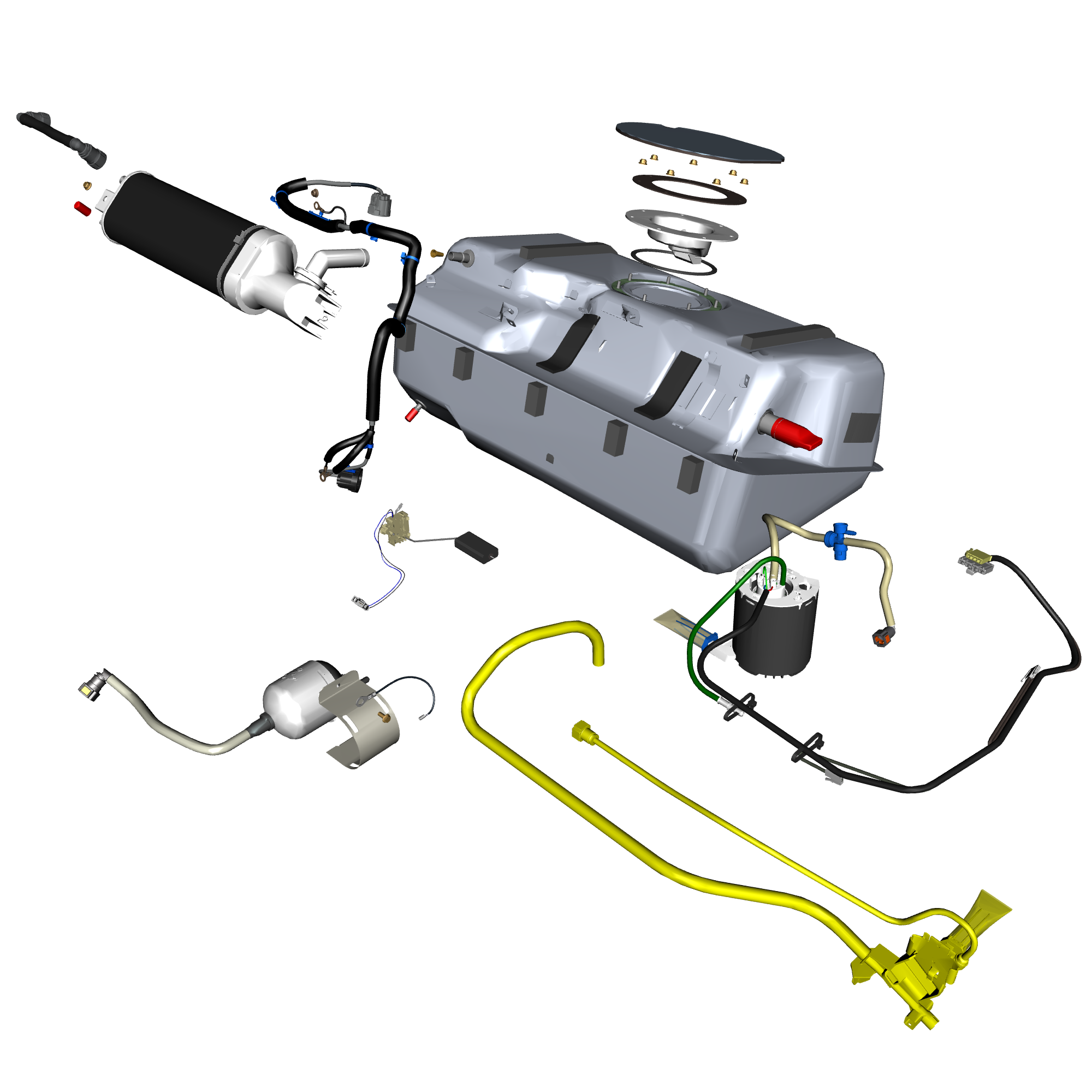 car: VANTAGE V12S,item_no: nan,quantity: 1.0,reference: VANTAGE_V12S_PartsCatalogue-100101-01 Fuel Tank Assembly