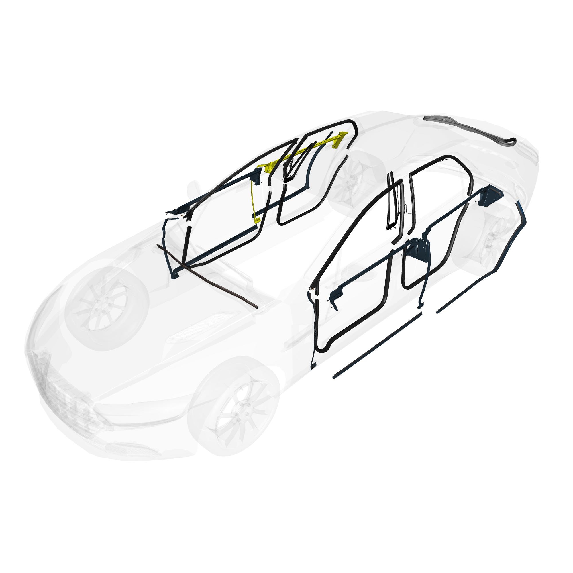 car: TARAF,item_no: nan,quantity: 1,reference: TARAF_PartsCatalogue-010701-01 Dynamic Weatherstrips