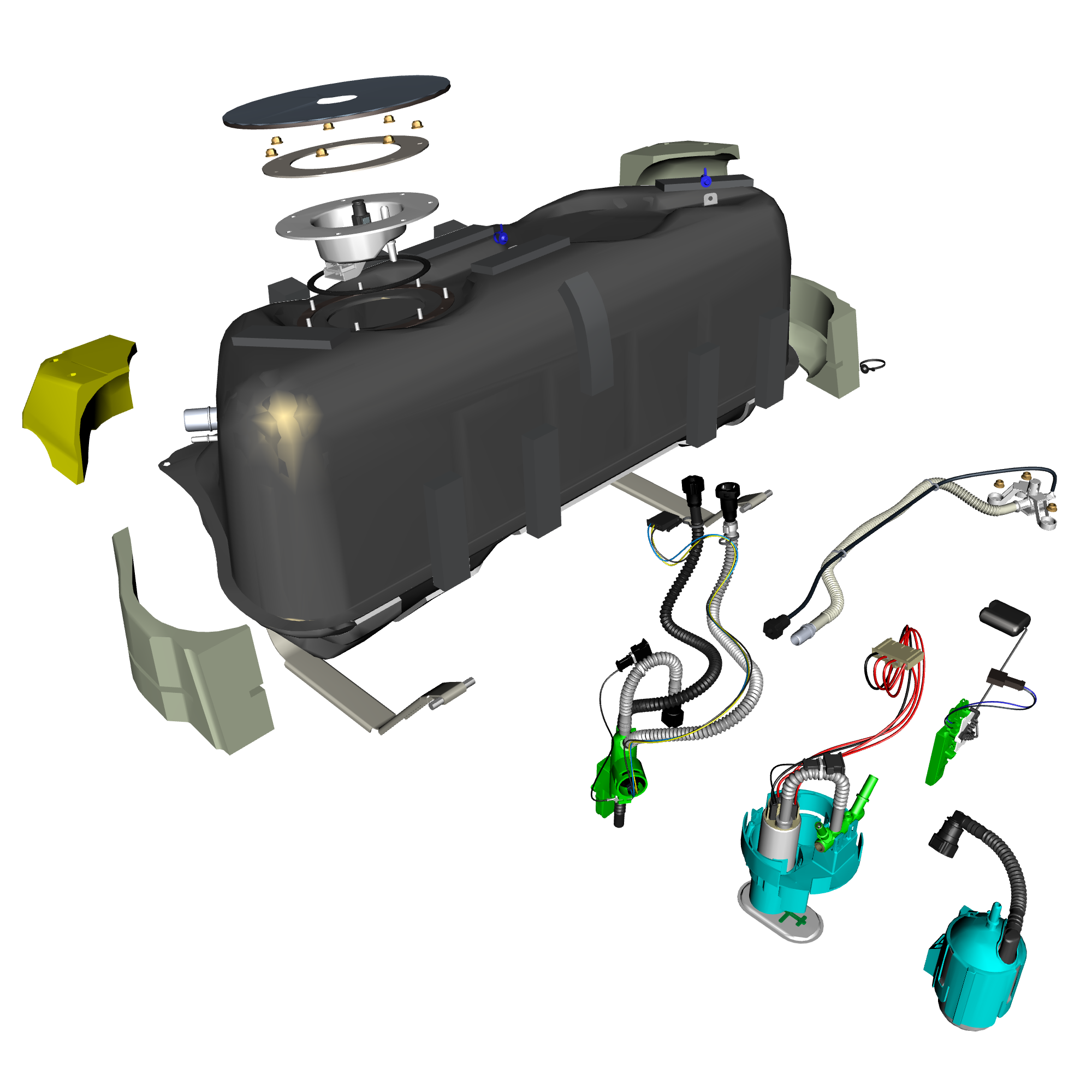 car: DB12,item_no: nan,quantity: 1,reference: DB12_24_PartsCatalogue-100101 Fuel Tank Assembly