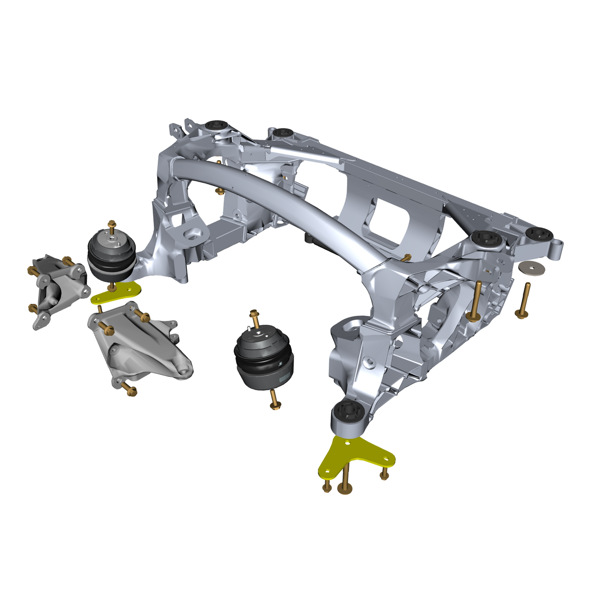 car: VANQUISH,item_no: nan,quantity: 2,reference: VANQUISH_25_PartsCatalogue-020105-20 Rear Subframe