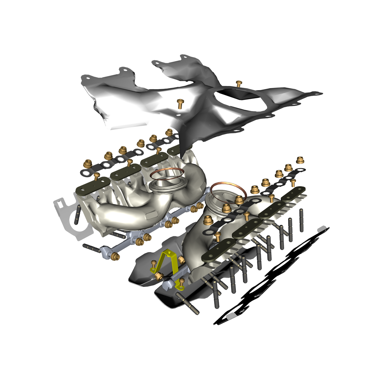 car:vantage,item_no:,quantity:2,reference:vantage_25_partscatalogue-032112-10 exhaust manifold