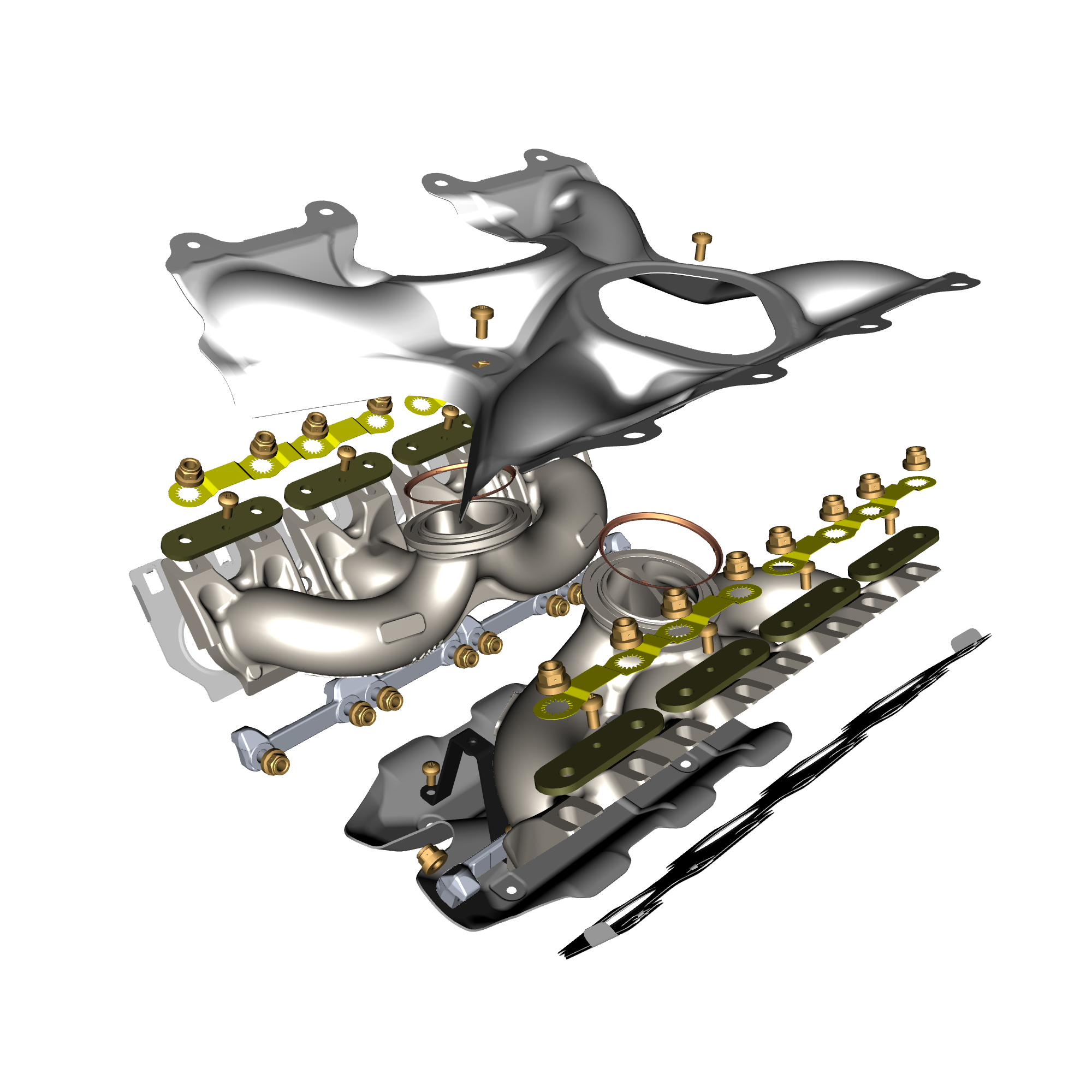 car: DBX,item_no: nan,quantity: 2,reference: DBX_PartsCatalogue-031612-10 Exhaust Manifold