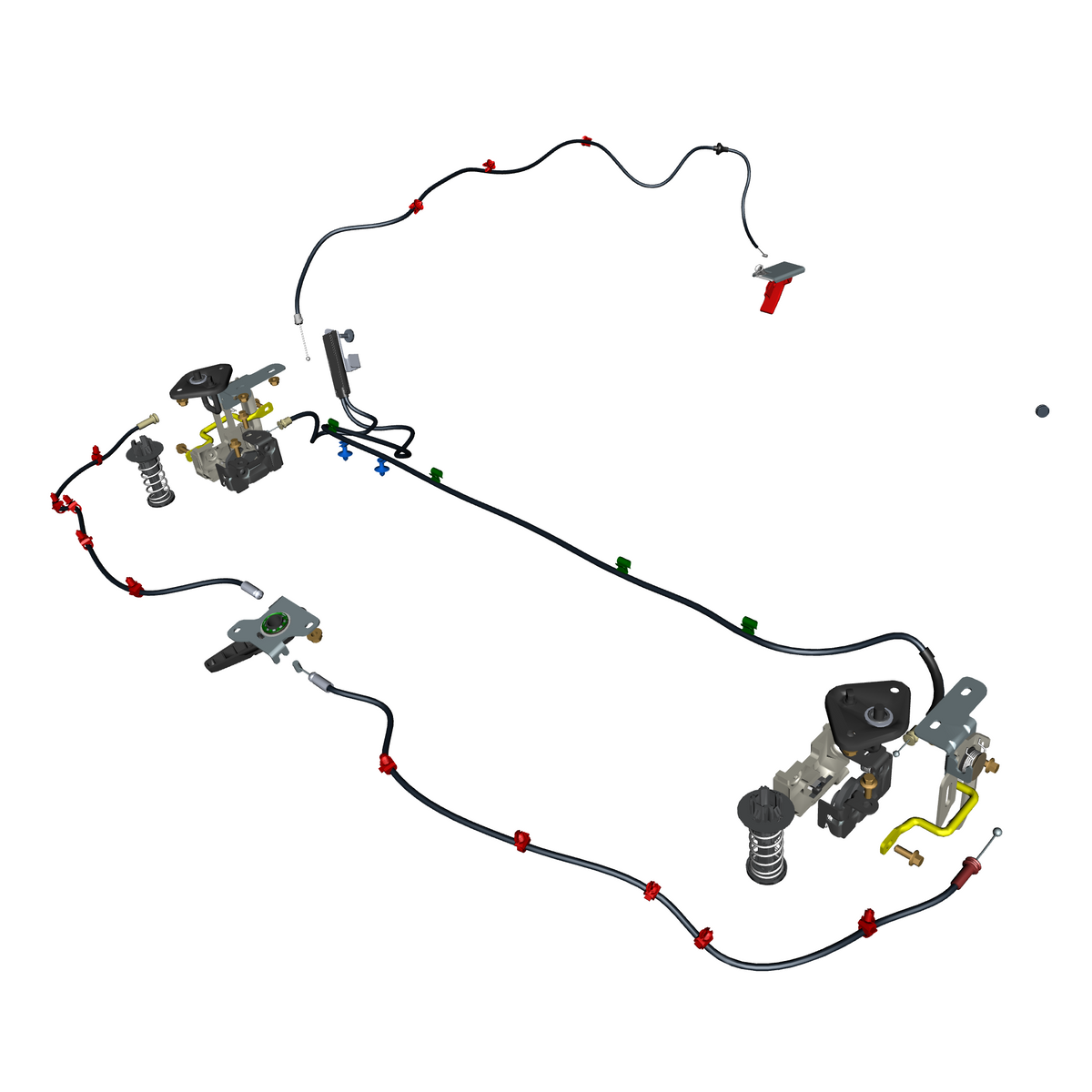car:vanquish,item_no:,quantity:2.0,reference:vanquish_25_partscatalogue-011403 bonnet latch system