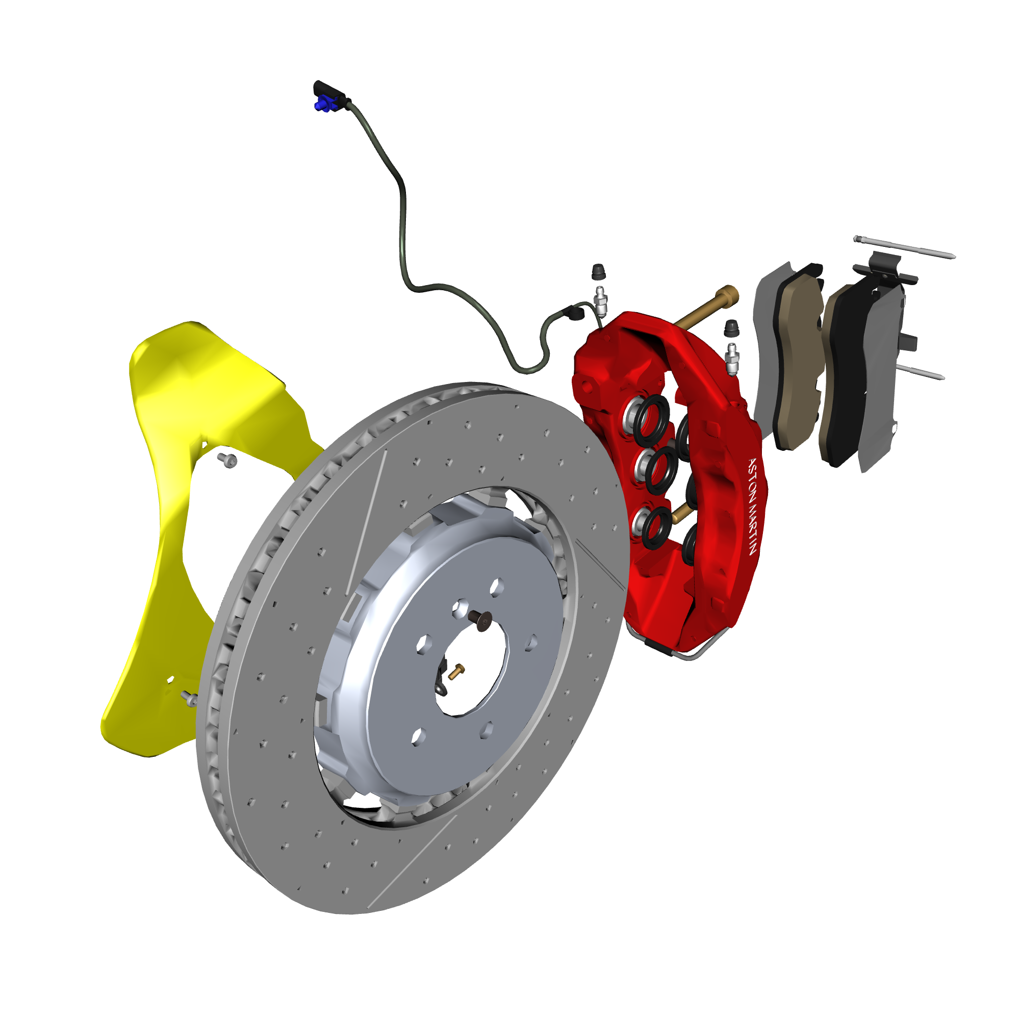 car: VANTAGE,item_no: nan,quantity: 1,reference: VANTAGE_25_PartsCatalogue-060300-10 Front Brakes