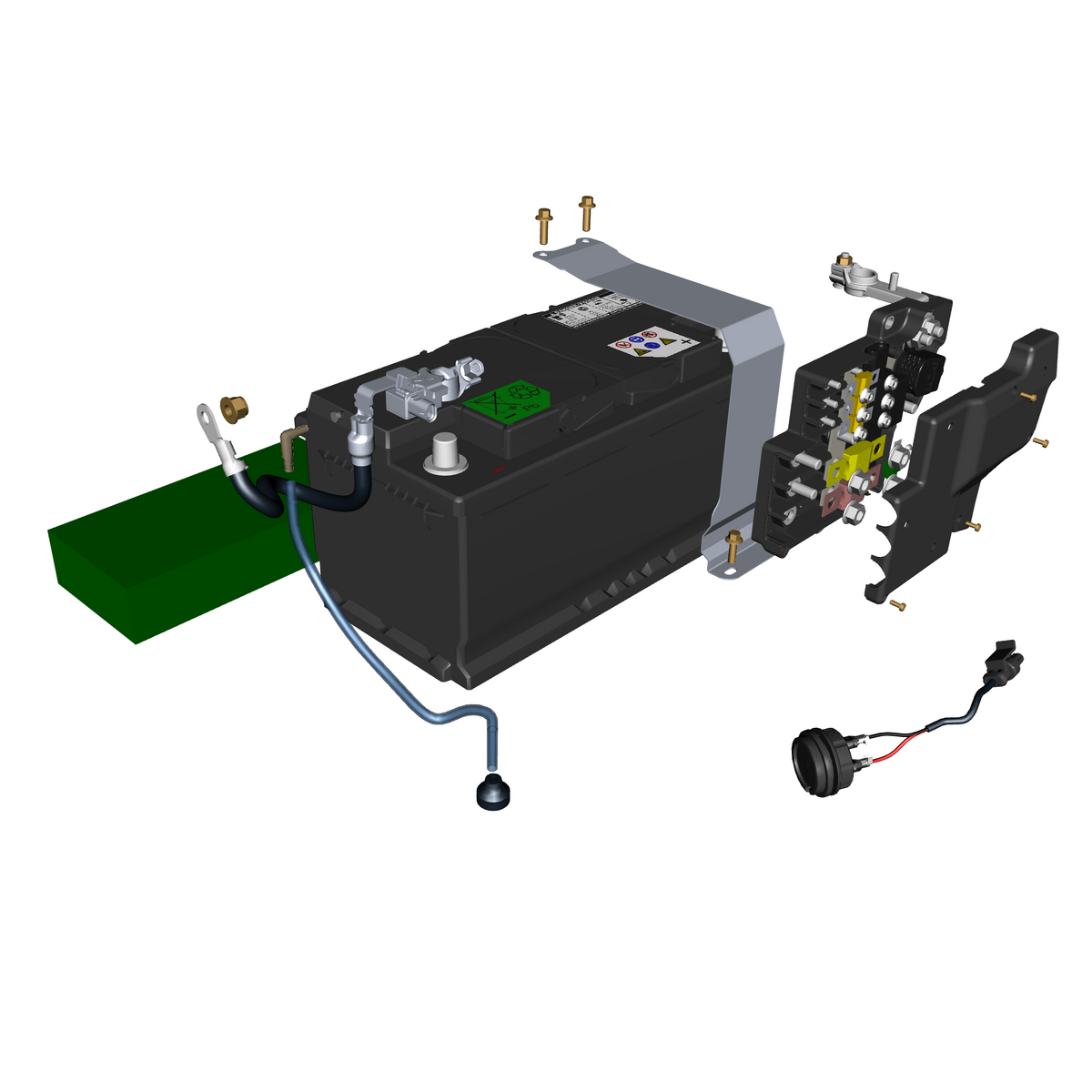 car: DB12,item_no: nan,quantity: A/R,reference: DB12_24_PartsCatalogue-140100-10 Battery