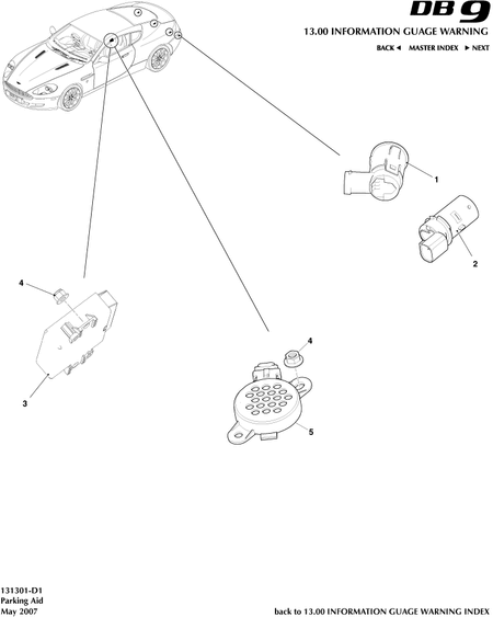 car: DB9,item_no: 2,quantity: A/R,reference: DB9_05_12_00-00-DB9_05_12_131301-D1