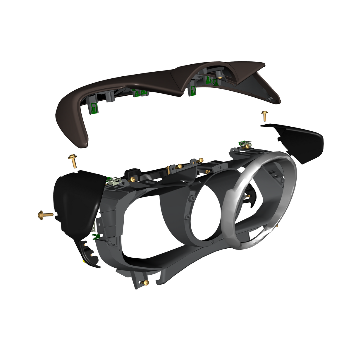 car:VANTAGE,item_no:,quantity:2,reference:VANTAGE_19_PartsCatalogue-011205-10 Instrument Hood