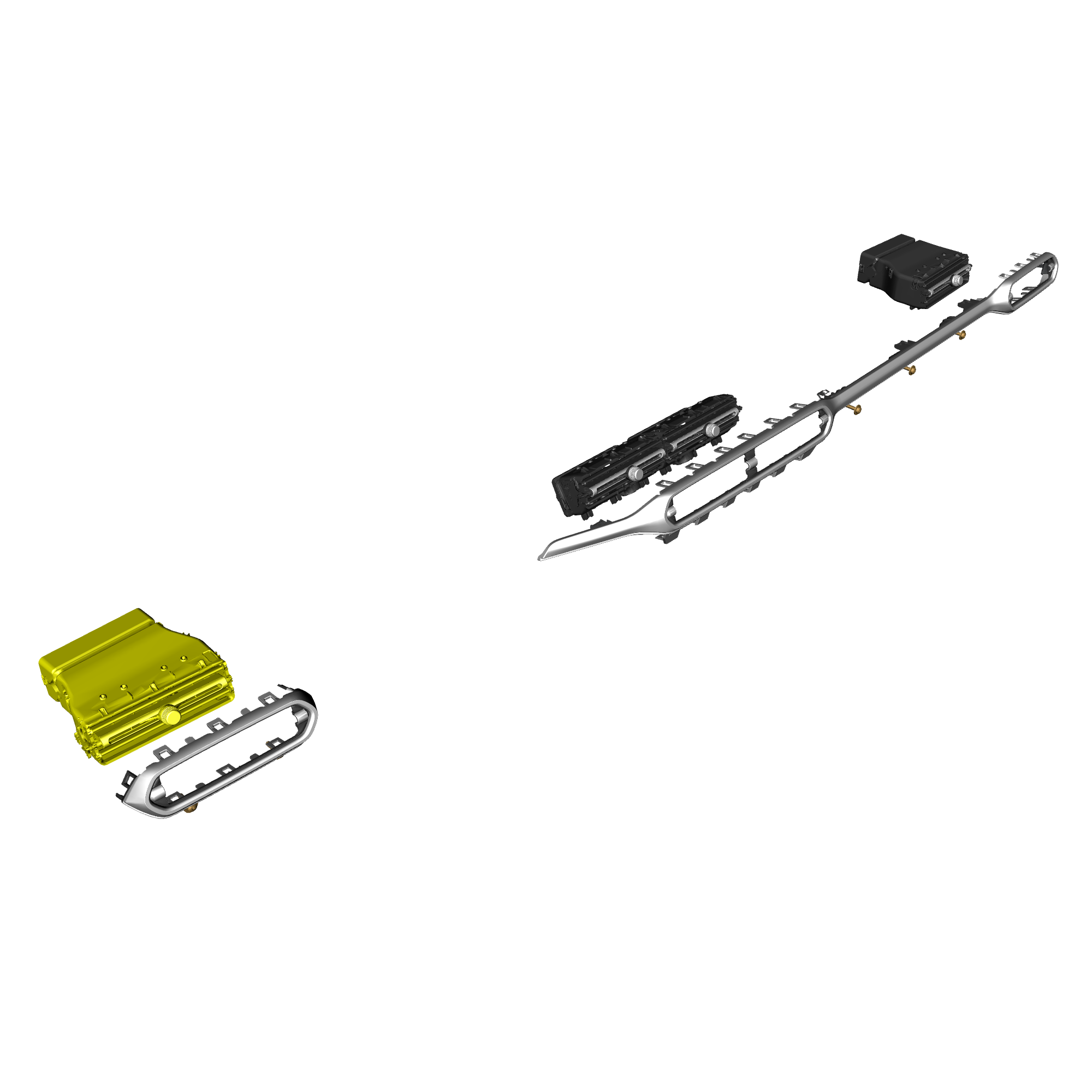 car: VANQUISH,item_no: nan,quantity: 1.0,reference: VANQUISH_25_PartsCatalogue-011203 Air Register Assembly