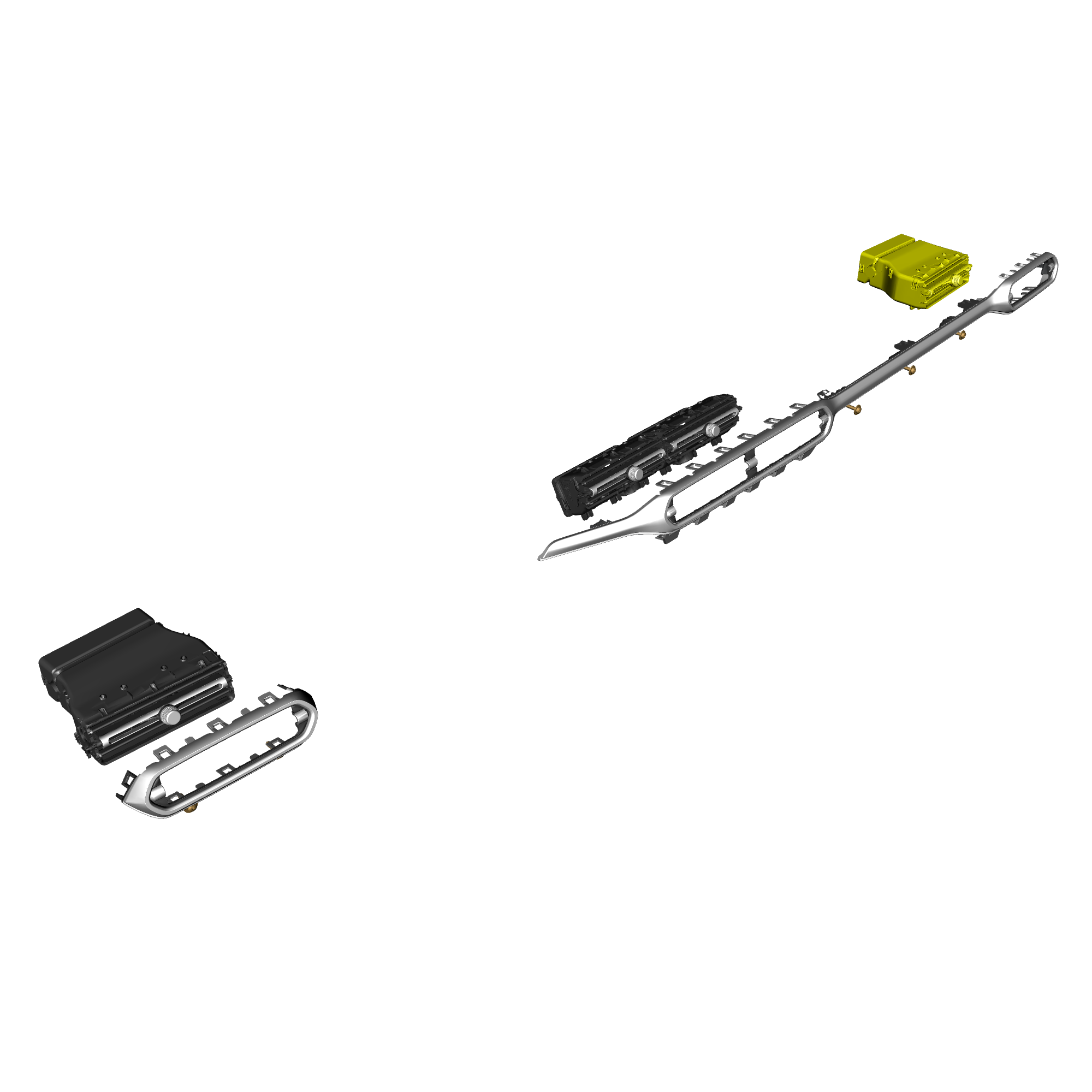 car: VANQUISH,item_no: nan,quantity: 1.0,reference: VANQUISH_25_PartsCatalogue-011203 Air Register Assembly